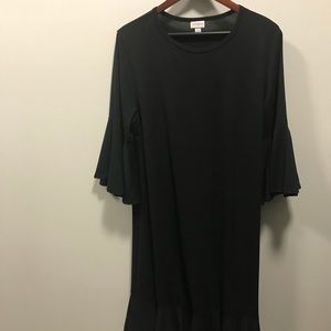 Lula Roe 2xl Maurine black.  Amazing dress.